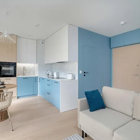 Pastel Blue Studio Grunwald With Garden & Parking Poznan By Noclegi Renters Екстер'єр фото