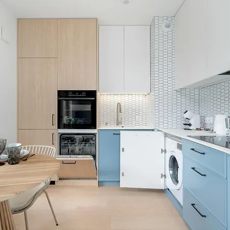 Pastel Blue Studio Grunwald With Garden & Parking Poznan By Noclegi Renters Екстер'єр фото