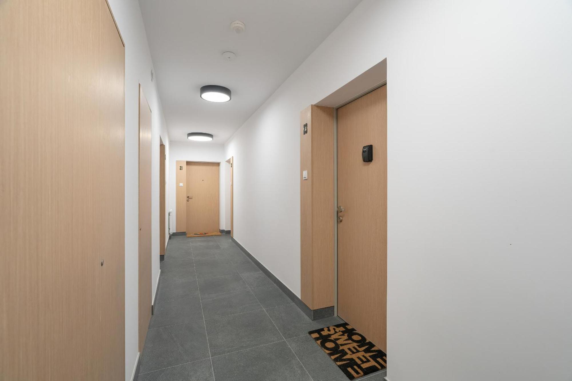 Pastel Blue Grunwald With Garden & Parking By Renters Апартаменти *
